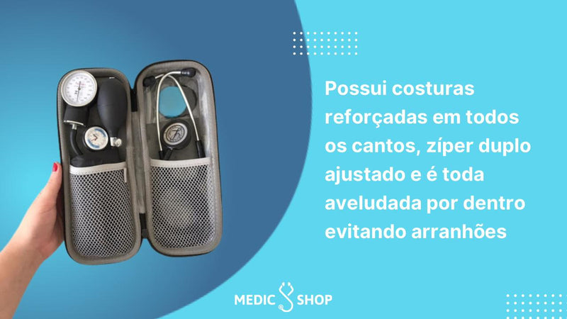 Case Estojo Para Estetoscópio e Produtos Medicos - Stethocase